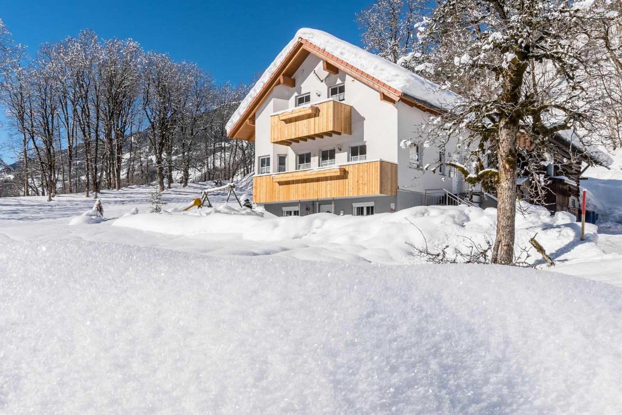 Apparthaus Schuchter Silbertal Bagian luar foto